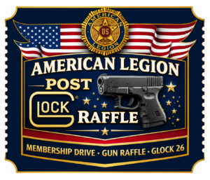 2026 Gun raffle logo